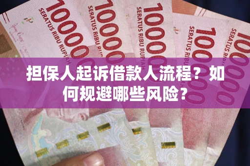 北京担保人起诉借款人流程？如何规避哪些风险？