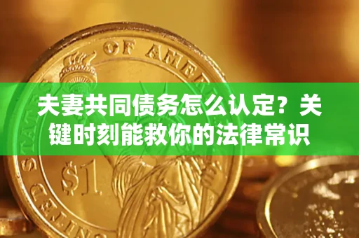 北京夫妻共同债务怎么认定？关键时刻能救你的法律常识