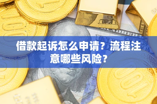北京借款起诉怎么申请？流程注意哪些风险？